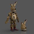 Springtrap.572.jpg FIVE NIGTHS AT FREDDY'S SPRINGTRAP ARTICULATED FIGURE