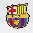 1.png FC Barcelona 3D Logo 3D model