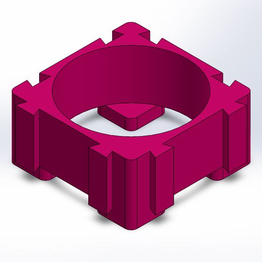 18650 Li Ion Holder - 1S, 2S, 3S, 3S 7P, 4S 10P 3D model