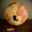 DSC_6099_conv_www2.JPG STL file The Earth Puzzle・3D printer model to download