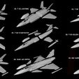 Package02.jpg AIRCRAFT PACKAGE 02 - 9 PLUS 1 STL FILES OF VARIOUS AIRCRAFT MODEL