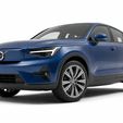 bule-car-4.jpg Volvo C40 Recharge Electric Compact Crossover SUV