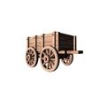 right_front.jpg Detailed Wooden Cart Model for 3D Printing Projects