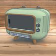 IMG_0599.jpeg Retro TV Phone Stand
