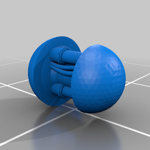 Martian Ostrich Knights of Cydonia 3D model