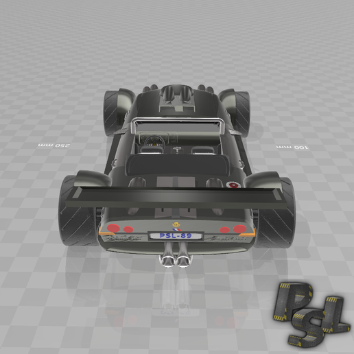 6.png Archivo STL gratis Psl 3D Car N°2 "roadster francés"・Diseño por impresión en 3D para descargar, psl