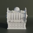7.jpg Skull Treasure Box Dice Box Pattern 3D print model