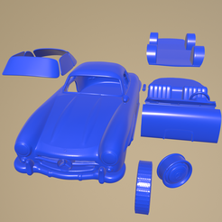 c05_005.png Fichier STL Mercedes-Benz 300 SL Gullwing CAR IMPRIMABLE EN PIÈCES SÉPARÉES・Plan à imprimer en 3D à télécharger, printinghub