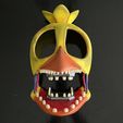 Chica-mask-withered.jpg Withered Chica Mask (FNAF / Five Nights At Freddy’s)