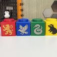 CuboHogwarts-6.jpg Escola de Magia - Jogo de Cubos Empilháveis - Blocos Modulares de Hogwarts - FDM STL / 3MF - Sem AMS / Várias peças