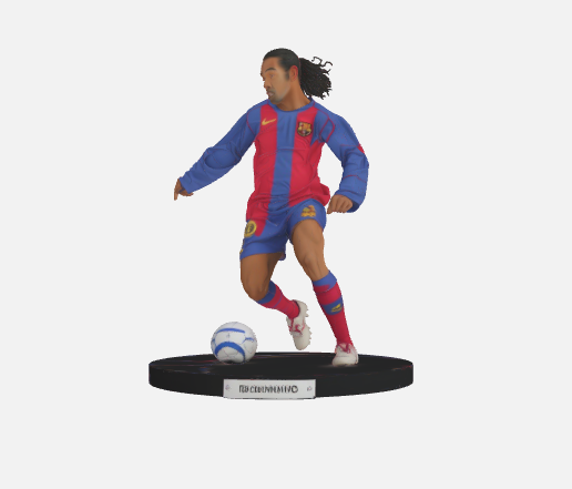 FC Barcelona Ronaldinho フィギュア 🏈 Ronaldinho Collectible Figure・ 3D File for 3D printing・Cults