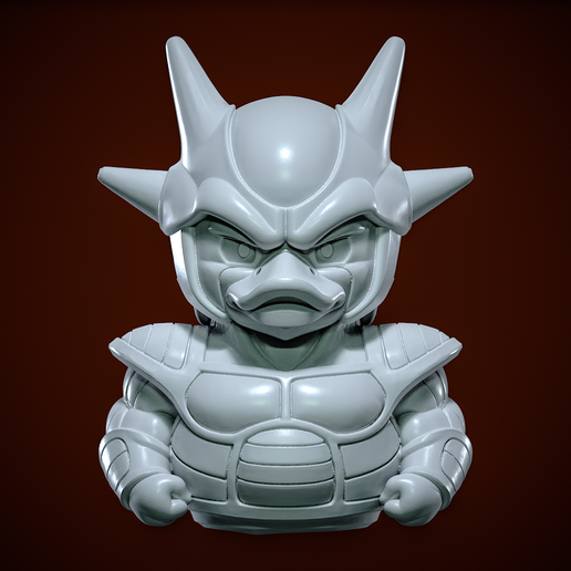 🦆 Rubber Duck - Dragon Ball Z Cooler model - 3d print・ 3D File