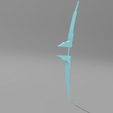 Ishida-Bow-Sternritter-Small-print-bed-iso.png Articulated Sternritter Inspired Bow from TYBW STL Cosplay Prop Fan Art