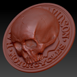 Skull-on-Harley-03.png Skull On Harley Davidson
