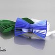 THINGIVERSE_BOWTIE_2_preview_featured.jpg Bow tie 02 - wave