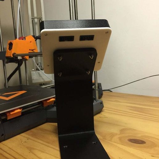 IMG_0233.JPG Box and support for 12864 Display LCD 3D Printer Controller (for ramps 1,4)