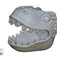 T-Rex-Gadget-Ball-16.jpg T-Rex Gadget Box 3D Sculpting Printable Model