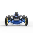 7.jpg Diecast Front engine old school 6 wheeled dragster Version 2 Scale 1:25