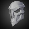 ReaperMaskFront34LeftHigh.jpg Overwatch 2 Reaper Mas for Cosplay 3D print model