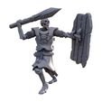 Gladiator-Skeleton-Spear-Throw-1.jpg The Gravekeeper With Undead Minions and Cannon (Multiple models, weapon combos and poses)