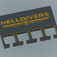 h2.png Helldivers Keychains & wall mounts