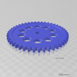300 mm 250 mm Decorative gears