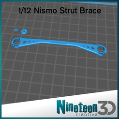 Cults-page.png STL file 1/12 Nismo R32 GTR Titanium Strut Brace・3D printer model to download