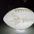 IMG_20230121_095929902.jpg Minnesota Vikings FOOTBALL LIGHT,TEALIGHT, READING LIGHT, PARTY LIGHT