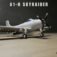 a2.png Douglas A1-H SKYRAIDER - 1/44 scale model