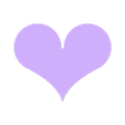 Corazon_6_ILOVEYOU_A.stl Conejitos amorosos con base de corazón