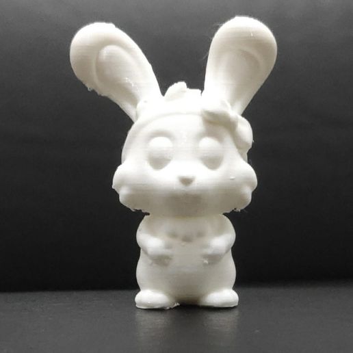 Cod2445-BunnyHairBow-2.jpg Archivo 3D Lazo de pelo de conejo・Objeto imprimible en 3D para descargar, Usagipan3DStudios