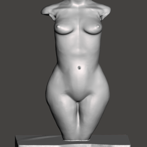 Torso of a Woman Decoration 2 3D model