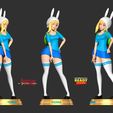 3side.jpg Fionna - Adventure Time Fanart