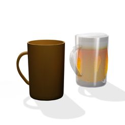 0.jpg GLASS 3D MODEL - 3D PRINTING - OBJ - FBX - 3D PROJECT CREATE AND GAME READY