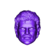 455. Magnum PI.obj File stampabile in 3D della testa di Magnum PI (fan art)