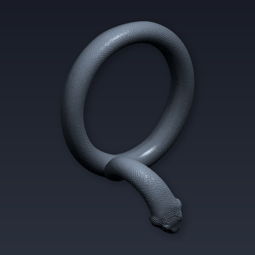 Flexi Snake — Print in Place Fidget Toy | STL File for 3D Printing