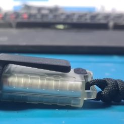 07e6f6fa-d81f-49af-977f-0bfc9ec29754.jpg Free 3D file Boruit V3 Flashlight EDC clip・Object to download and to 3D print