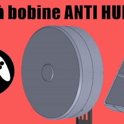 Boite-à-bobine-anti-humiditée2.png Fichier 3D Capsule ANTI Humidité・Idée pour impression 3D à télécharger, maverigeek