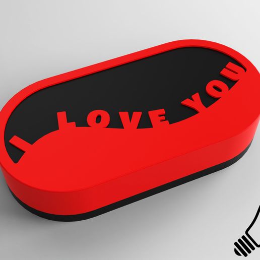 Jewelry Box - The Curve Of Love 3D model
