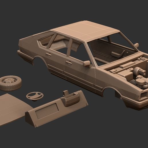 Volkswagen-Passat-B2-Hatchback-1980s-3D-print-model.jpg Volkswagen Passat B2 Hatchback 1980s 3D print model