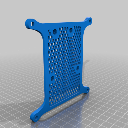 VESA 100x100 mount for Arduino Uno 3D model