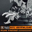 FOH-Ruin-Engine-Printed-5.jpg Archivo 3D Motor de ruina・Diseño imprimible en 3D para descargar