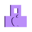 Apple Logo Llavero.stl LLavero Logo Apple