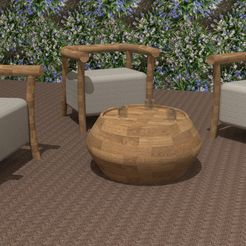 Sitzecke-2.jpg STL-Datei Lounge・Design zum Herunterladen und 3D-Drucken