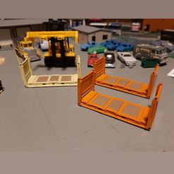 20210117_200936SQ.jpg Файл STL 20 Foot Intermodal Flatrack Container - HO Scale・Модель для загрузки и 3D печати