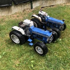 IMG_7115.jpg Файл STL Трактор FORD 1/10 (версия RC)・Модель 3D-принтера для загрузки