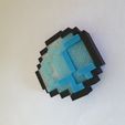 20200616_091316.jpg Бесплатный STL файл Minecraft Diamond・3D-печатная модель для скачивания