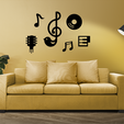 Recurso-3@2x.png Deco House Musical Wall Picture
