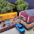 20230318_213536.jpg N Scale Freight Building With Dock