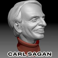 Screen_Shot_21-Feb-21_at_7.58_PM_-_2.jpg Free 3D file Caricature Sculpture of Carl Sagan・3D printer model to download